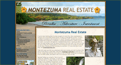 Desktop Screenshot of montezuma-realestate.com